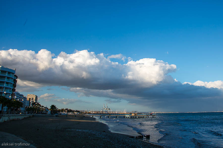 Larnaca seafront